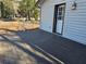 Open deck with wood floors and horizontal railing at 1580 Turner Rd, Cumming, GA 30041