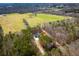 Secluded property with modern farmhouse-style home and is part wooded and part pasture land at 279 Laura Cir, Bowdon, GA 30108