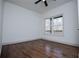 Bright bedroom with hardwood floors, a window, and neutral paint at 279 Laura Cir, Bowdon, GA 30108