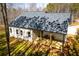 Inviting home with a covered porch nestled among the trees, providing a tranquil retreat at 279 Laura Cir, Bowdon, GA 30108
