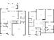Detailed floor plan showing layout of rooms, including kitchen, bedrooms, and living spaces at 5242 Park Vale Dr, Sugar Hill, GA 30518