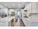 Well-lit kitchen with a large island, stainless steel appliances, and seamless flow into the breakfast area at 5242 Park Vale Dr, Sugar Hill, GA 30518