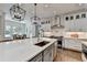 Gourmet kitchen with a large island, stainless steel appliances, and an eat-in kitchen at 2892 Darlington Run, Duluth, GA 30097