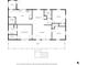 Simplified floor plan of home with bedrooms, baths, kitchen, living areas, and porch at 511 Monroe Cole Rd, Dallas, GA 30157