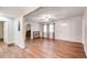 Inviting living room featuring laminate flooring, ample natural light, and neutral wall color scheme at 511 Monroe Cole Rd, Dallas, GA 30157