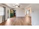 Inviting living room with wood flooring and a view of the entryway at 511 Monroe Cole Rd, Dallas, GA 30157