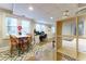 Basement living area featuring a desk area, and eat-in space with a table and chairs at 413 Herrington Ne Rd, Atlanta, GA 30342