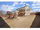 Large, fenced backyard with playset and plenty of room to run and play at 170 Wheaten Dr, Woodstock, GA 30188