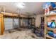 Three car garage with storage at 935 Sunset Ridge Ln, Lawrenceville, GA 30045