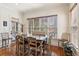 Bright dining area with a large window and a table perfect for Gathering meals at 5640 Copper Creek Pass, Cumming, GA 30040