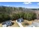 Aerial view of the property in a wooded community at 6604 Destiny Se Dr, Mableton, GA 30126