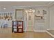 Finished basement area with hardwood flooring and lots of space for entertainment at 1453 Midview Dr, Decatur, GA 30032