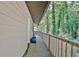 Exterior side porch with plenty of room and access to backyard area at 1453 Midview Dr, Decatur, GA 30032