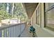 Side porch featuring access to a storage shed and ample space at 1453 Midview Dr, Decatur, GA 30032