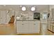 Open-concept kitchen with stainless steel appliances and a central island at 1453 Midview Dr, Decatur, GA 30032