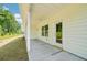 Covered patio with a ceiling fan offering an outdoor living space at 1471 Stephens View Dr, Loganville, GA 30052