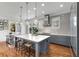 Bright kitchen with a large island, stainless steel appliances, and a view to the outside at 1828 Almeta Ne Ave, Atlanta, GA 30307