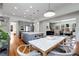 Spacious kitchen with a large island, stainless steel appliances, and an adjacent dining area at 1828 Almeta Ne Ave, Atlanta, GA 30307