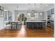 Bright, open kitchen with a large island, stainless steel appliances, and modern finishes at 1828 Almeta Ne Ave, Atlanta, GA 30307
