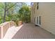 Spacious wooden deck overlooks a serene wooded lot at 776 Myerston Ct, Lawrenceville, GA 30044