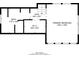 Second floor plan of home with dimensions labeled for primary bedroom, bathroom, and walk in closet at 934 Hope Dr, Atlanta, GA 30310