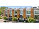 Beautiful townhome featuring modern design, with lush trees accenting the front facade at 1307 Glenwood Se Ave, Atlanta, GA 30316