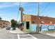 Storefront view of pizza restaurant with a vintage sign and colorful exterior walls at 1307 Glenwood Se Ave, Atlanta, GA 30316