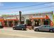 Storefront view of Southern Beerstore featuring an orange and white facade with an outdoor patio at 1307 Glenwood Se Ave, Atlanta, GA 30316