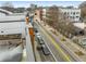 An urban street view from a rooftop, showing nearby buildings, businesses, and streetscape at 1307 Glenwood Se Ave, Atlanta, GA 30316
