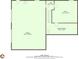 Detailed floor plan showcasing the layout, including garage, hall, room, and electrical room with dimensions at 150 Hartwood Dr, Woodstock, GA 30189
