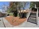 Backyard featuring a walkway and metal stairs at 2344 Sagamore Hills Dr, Decatur, GA 30033