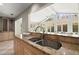 Kitchen sink area featuring granite countertops and lots of natural light at 2344 Sagamore Hills Dr, Decatur, GA 30033