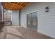 Spacious deck with stained wood flooring, siding and railings with view of the outdoors at 325 William Falls Dr, Canton, GA 30114