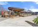 Spacious outdoor restaurant patio with modern design and ample seating under a stylish pergola at 3538 Davenport Rd, Duluth, GA 30096