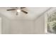 Bedroom featuring hardwood floors, a ceiling fan and natural light at 1705 Evans, Atlanta, GA 30310