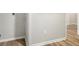 Hallway featuring hardwood floors and neutral paint at 1705 Evans, Atlanta, GA 30310