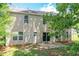 Back exterior featuring a patio, sliding glass door and large windows for ample light at 4110 Ridgebrook Bnd, Cumming, GA 30028