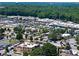 Overhead shot of shopping center featuring diverse retailers and ample parking at 1865 Butlers Ln, Decatur, GA 30033