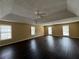 Bedroom featuring a ceiling fan and bright windows at 675 Paper Creek Dr, Lawrenceville, GA 30046