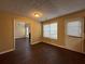 Cozy living room featuring an exit door at 675 Paper Creek Dr, Lawrenceville, GA 30046