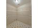 Walk-in pantry with wire shelving and black and white tiled floor at 1109 Willow Crest Way, Austell, GA 30168