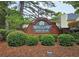 Brick sign at the entrance of the Willow Bend neighborhood at 1109 Willow Crest Way, Austell, GA 30168
