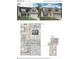 Detailed home plan with two exterior views and labeled room layouts at 53 Colonial Ter, Villa Rica, GA 30180