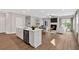 Open-concept kitchen, dining, and living area, ideal for entertaining and Gathering gatherings at 53 Colonial Ter, Villa Rica, GA 30180