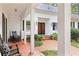 Cozy covered porch with rocking chairs, offering a relaxing outdoor space at 643 Longstreet Dr, Marietta, GA 30064