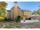 Large backyard featuring a patio, a gazebo, and mature trees at 1203 Bonshaw Trl, Marietta, GA 30064
