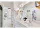 Bright bathroom with double vanity sinks and plenty of counter space at 1203 Bonshaw Trl, Marietta, GA 30064