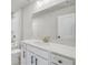 Bathroom featuring a white vanity, granite countertops, toilet, and tub with shower at 5711 Tillman Way, Powder Springs, GA 30127