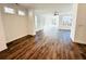 Bright living room featuring hardwood floors, white walls, recessed lighting and lots of natural light at 3187 Moor View Rd # 37, Duluth, GA 30096