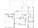 First floor plan showing the layout with kitchen, living room, dining area, and office at 2938 Summitop Ne Rd, Marietta, GA 30066